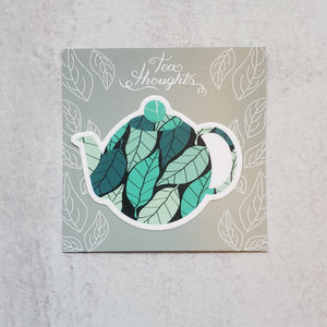 Tea Themed Vinyl Stickers