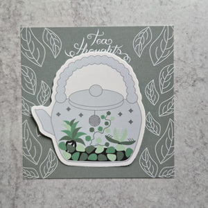 Tea Themed Vinyl Stickers