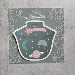Tea Themed Vinyl Stickers