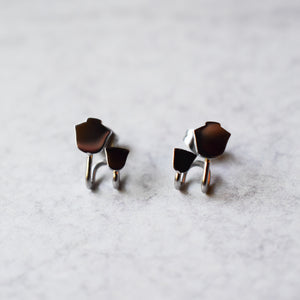 Gaiwan & Cup Stud Earrings