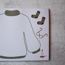 Sweater Weather memo pad