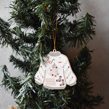 Sweater Weather Wood Ornament