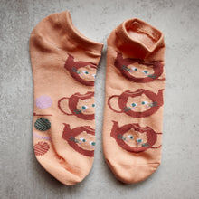 Cat Teapot Ankle Socks