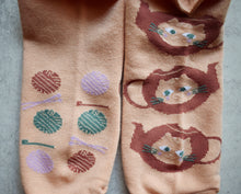 Cat Teapot Ankle Socks