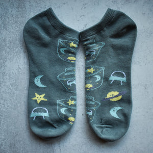 Outer Space Gaiwan Ankle Socks