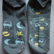 Outer Space Gaiwan Ankle Socks