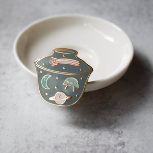 Outer Space Gaiwan Enamel Pin