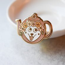 Dog Teapot Enamel Pin