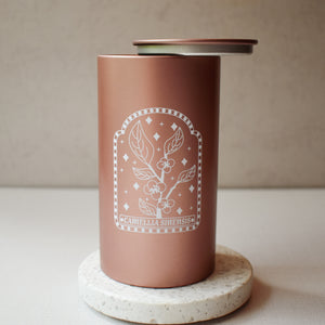 Camellia Sinensis Tea Tin - Rose Gold