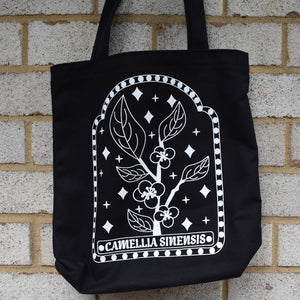 Camellia Sinensis (Tea Plant) Tote Bag