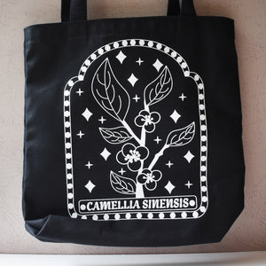 Camellia Sinensis (Tea Plant) Tote Bag