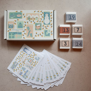 24 Day Stationery Calendar Countdown
