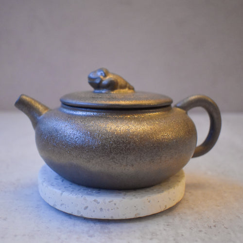 Stone Teapot w/Frog Lid