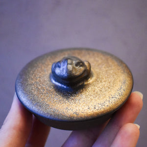 Stone Teapot w/Frog Lid