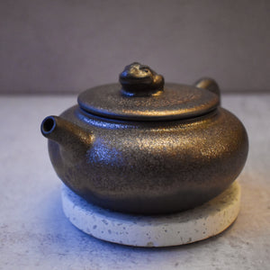 Stone Teapot w/Frog Lid