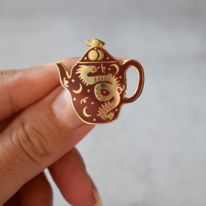 Dragon Teapot Enamel Pin