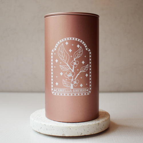 Camellia Sinensis Tea Tin - Rose Gold