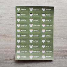 Tea Tasting Sticker Sheet Pack