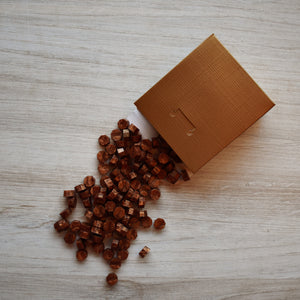 Bronze Wax Beads