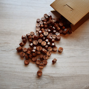 Bronze Wax Beads