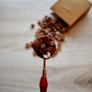 Bronze Wax Beads