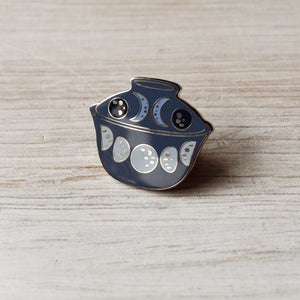 Blue Moon Gaiwan Enamel Pin