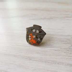 Year of the Tiger Gaiwan Enamel Pin