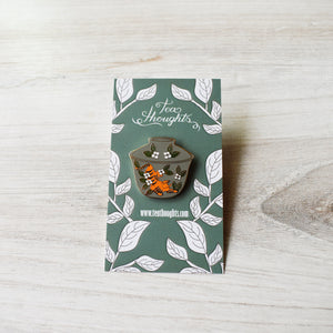 Year of the Tiger Gaiwan Enamel Pin