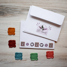 Snail Mail Kit : Envelopes & Wax Seal Stickers