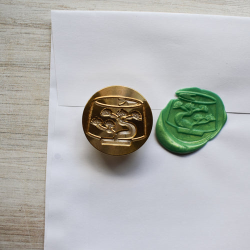 Bonsai Tree Wax Seal Stamp