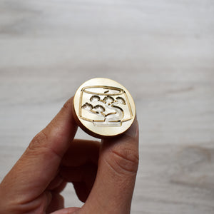Bonsai Tree Wax Seal Stamp