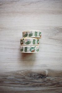 Bamboo teaware washi tape