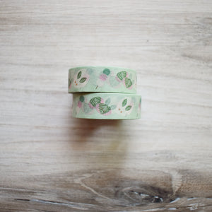 Wagashi washi tape -Green