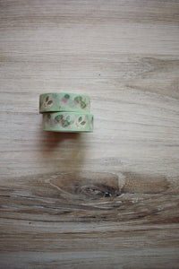 Wagashi washi tape -Green