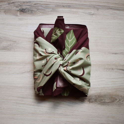 Green Teapot Furoshiki/Wrapping Cloth
