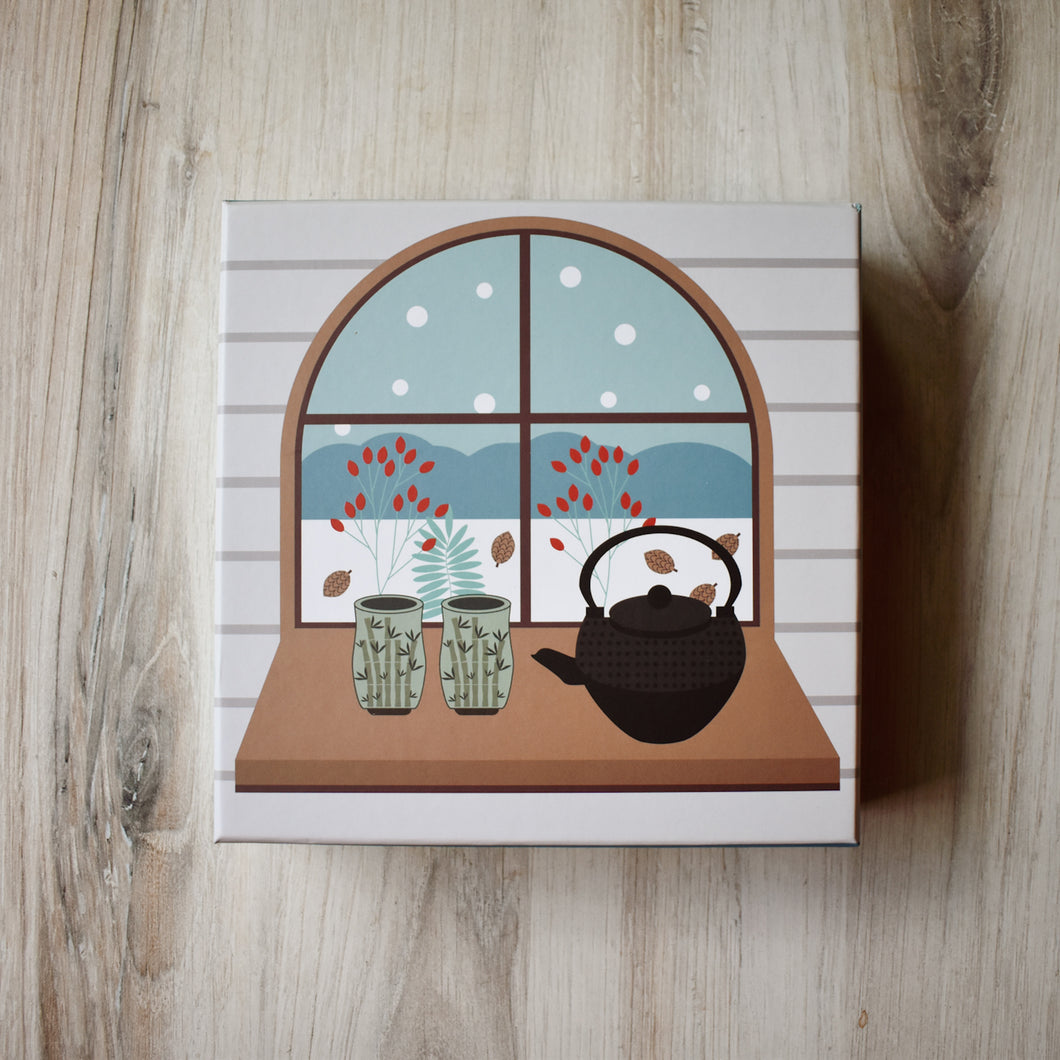 500 Piece Puzzle- A Winter Window
